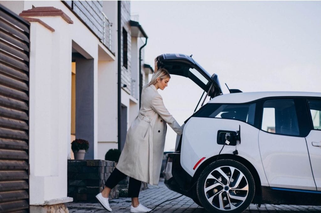 EV charger in the UK