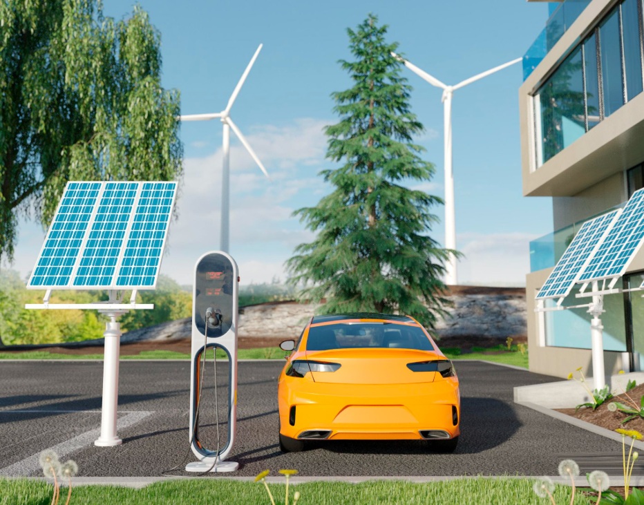 Solar-Powered EV Chargers