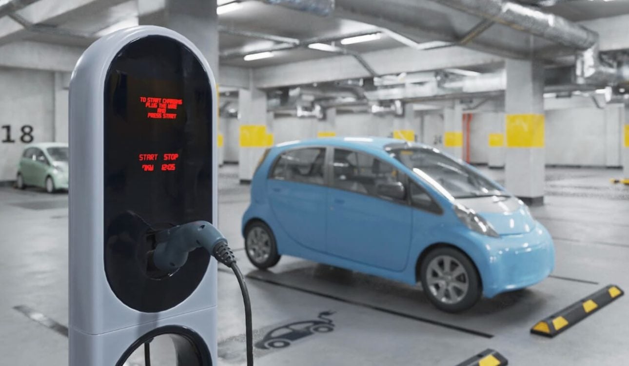 Commercial EV charger