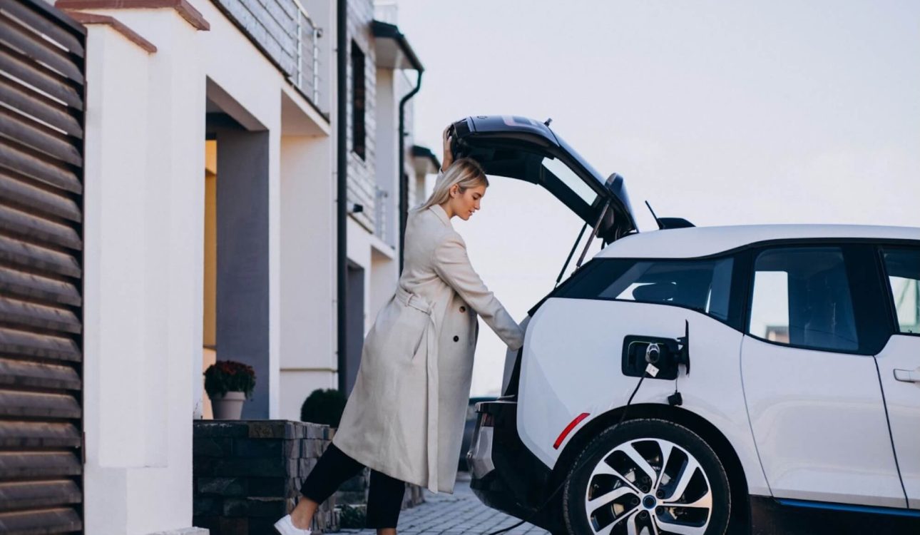 EV charger in the UK