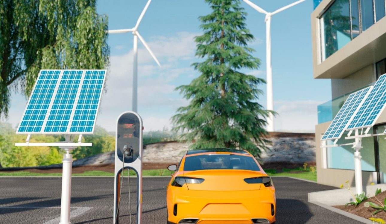 Solar-Powered EV Chargers